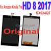 Amazon Fire HD8 7th Gen 2017 SX034QT LCD Display Touch Screen Digitizer Replacement