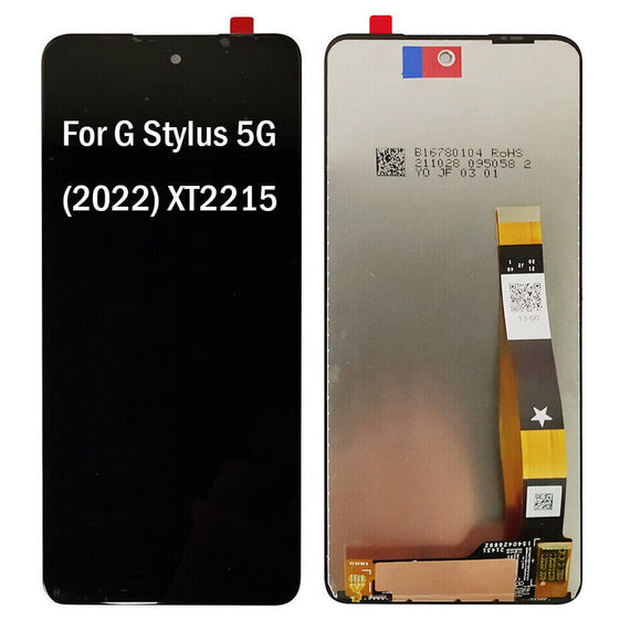 For Motorola Moto G Stylus 5G (2022) XT2215-1 | XT2215-4 LCD Display Touch Screen Digitizer ±Frame