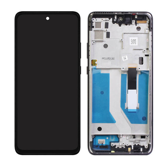 For Motorola Moto One 5G Ace XT2113-1|2 (2021) LCD Display Touch Screen Digitizer with Frame