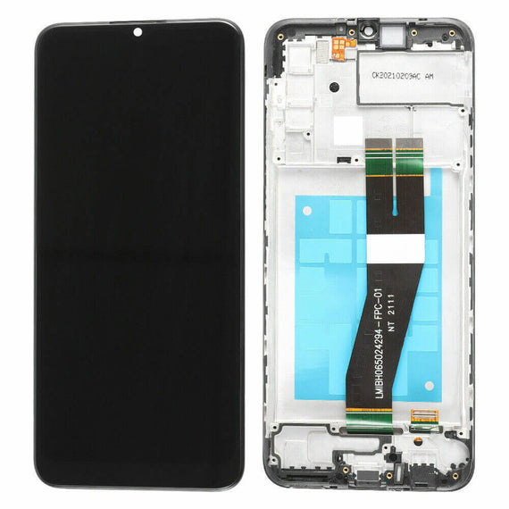 For Samsung Galaxy A02s SM-A025U LCD Display Touch Screen Digitizer with Frame (US Version)