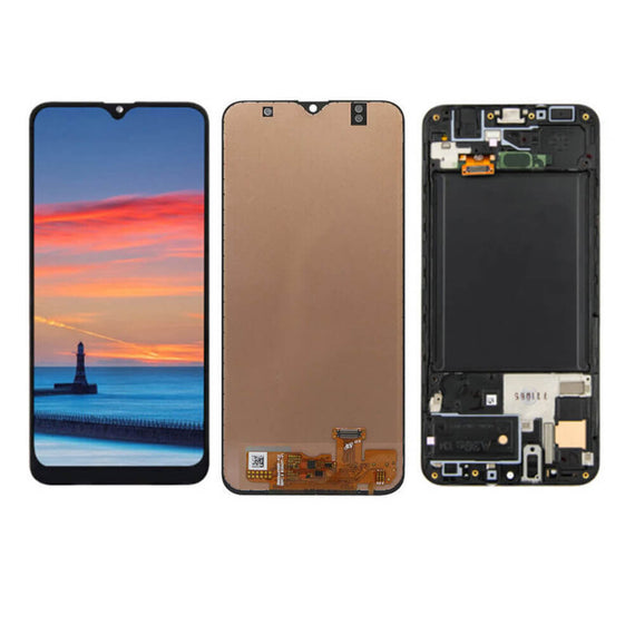 Incell For Samsung Galaxy A30 (A305 / 2019) LCD Display Touch Screen Digitizer ± Frame