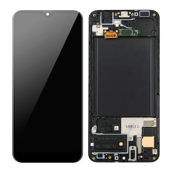 Incell For Samsung Galaxy A30 (A305 / 2019) LCD Display Touch Screen Digitizer ± Frame
