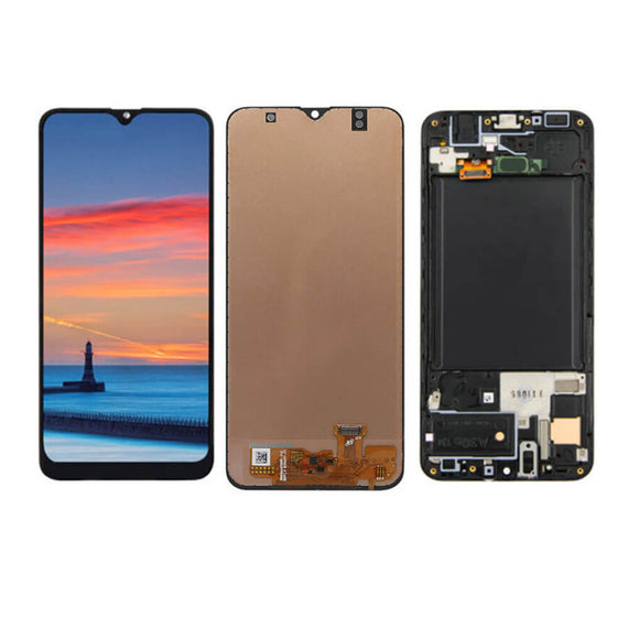Incell For Samsung Galaxy A30s (A307 / 2019) Display LCD Touch Screen Digitizer ± Frame