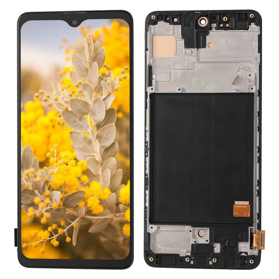 OLED full size For Samsung Galaxy A51 4G (A515 / 2019) Display LCD Touch Screen Digitizer ± Frame