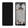 Original For Samsung Galaxy A72 (A725 / 2021) Display LCD Touch Screen Digitizer + Frame