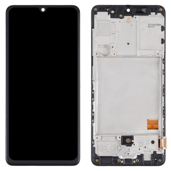 AMOLED For Samsung Galaxy A41 (A415 / 2020) Display LCD Touch Screen Digitizer + Frame