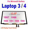 Display LCD Touch Screen Digitizer For Surface Laptop 3 | Laptop 4 1873 15"