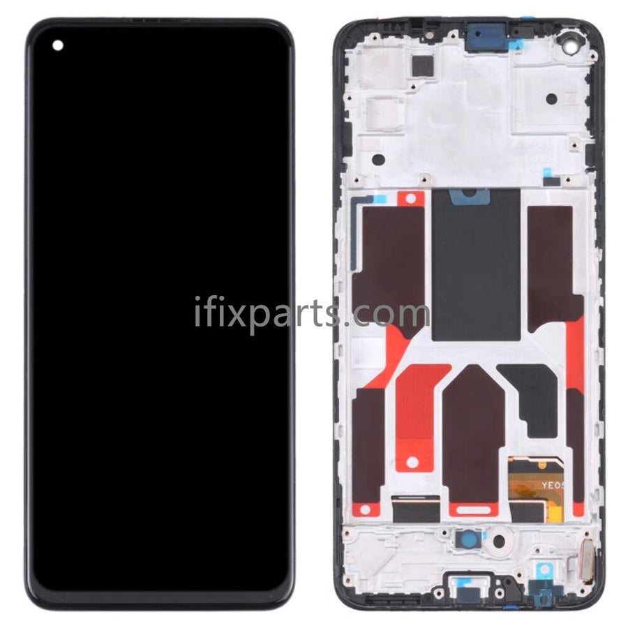 OLED Display Screen Digitizer Assembly With Frame For OnePlus Nord CE 5G