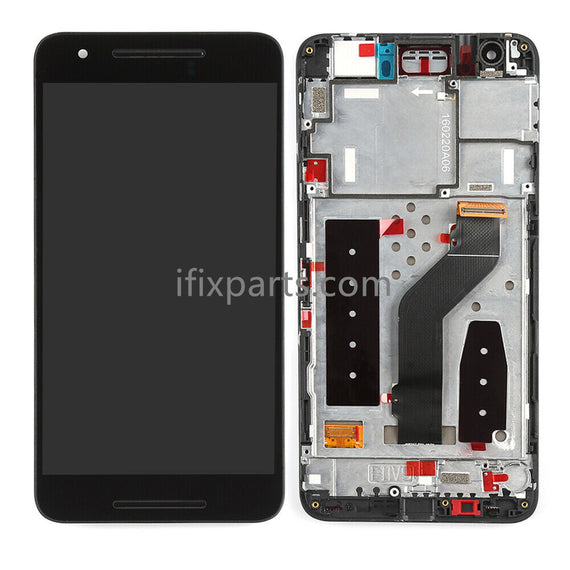 For Google Huawei Nexus 6P H1511 H1512 LCD Display Touch Screen Digitizer With Frame